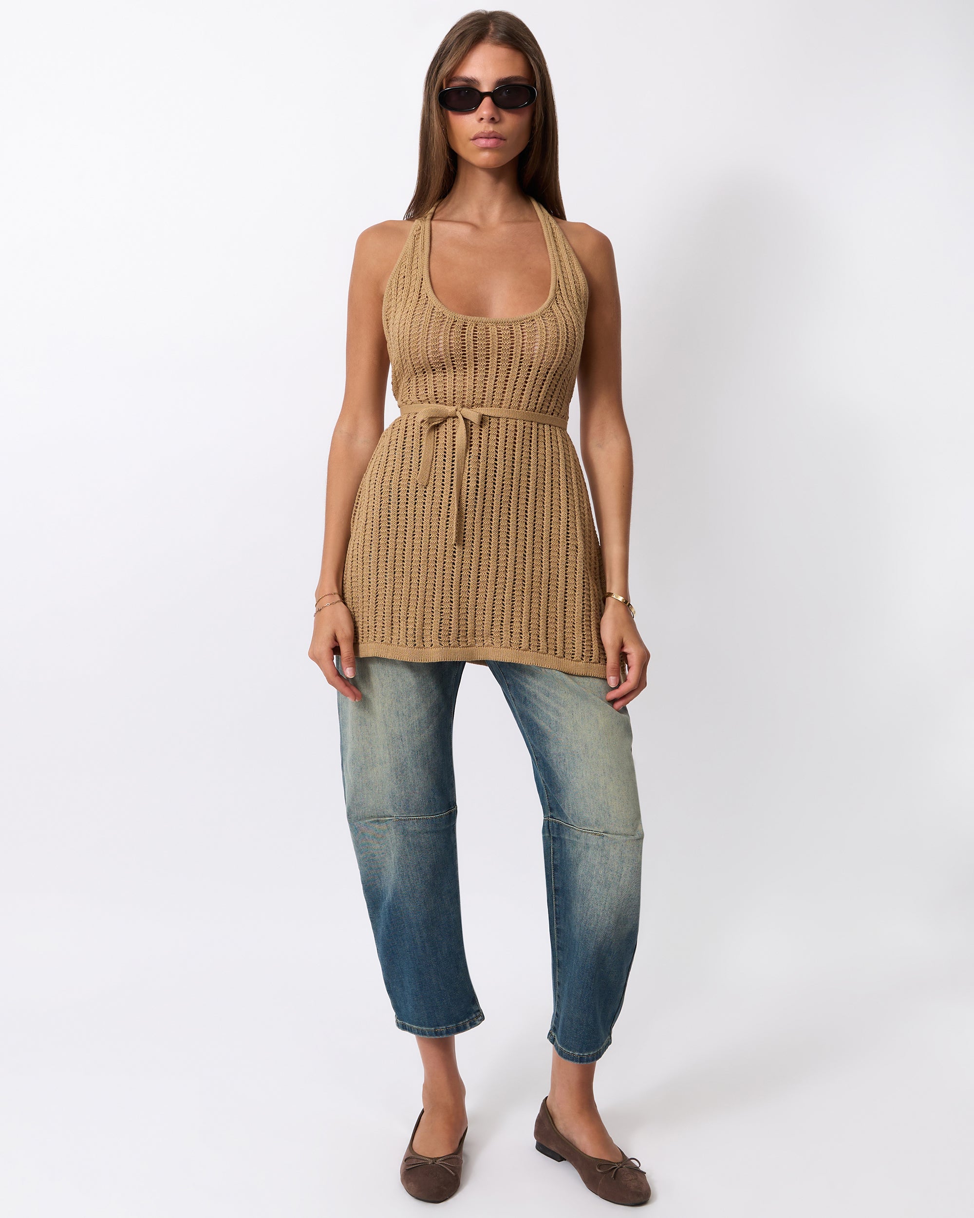 Crochet Halter Tunic