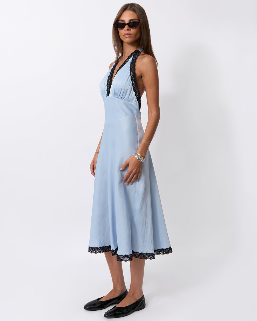 HALTER MIDI DRESS – WeWoreWhat