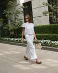 Ruffle Pull On Pant