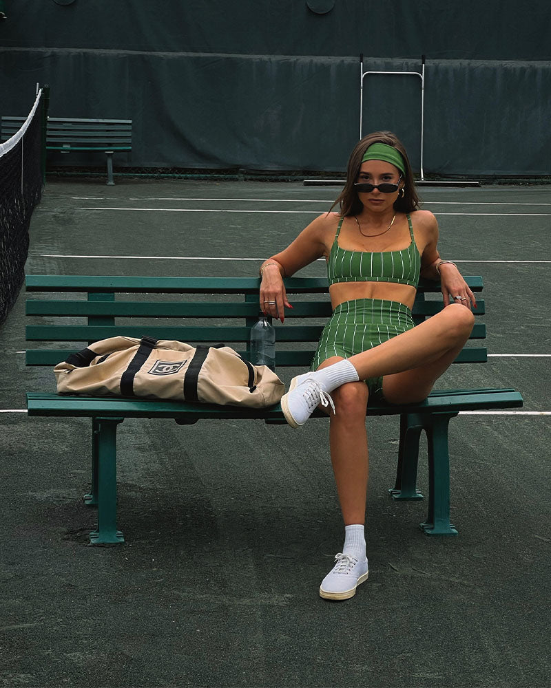 Court Green/White
