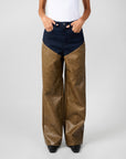 Raw Wash/Dark Brown