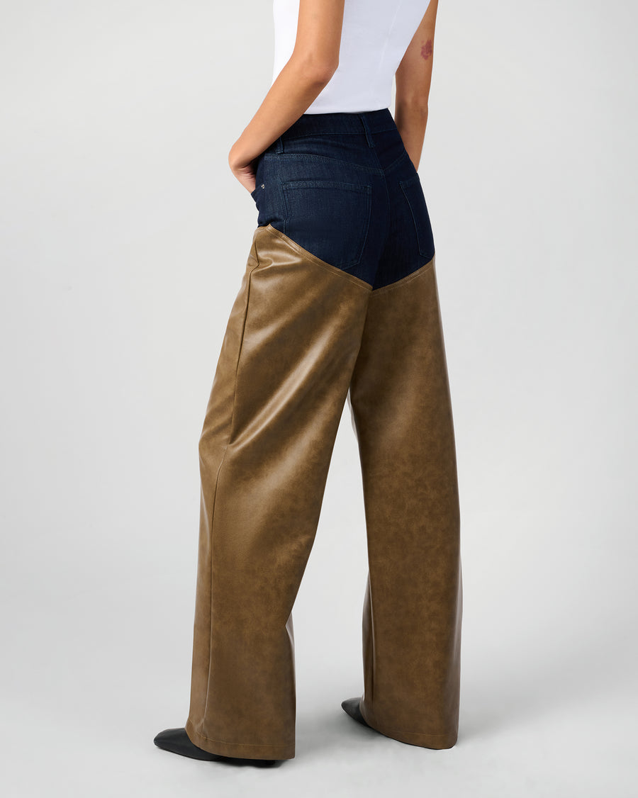 Raw Wash/Dark Brown