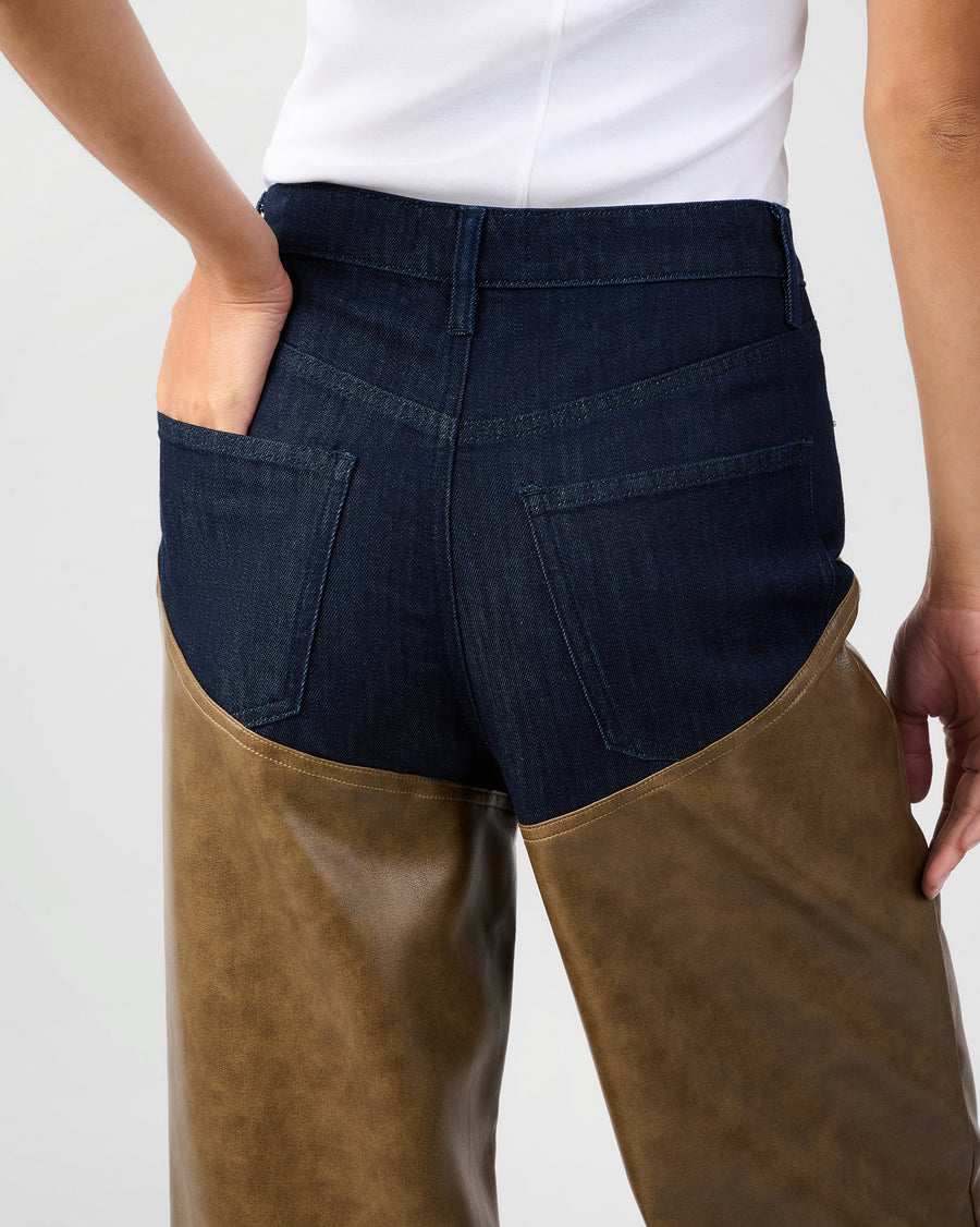 [Raw Wash/Dark Brown] - Model