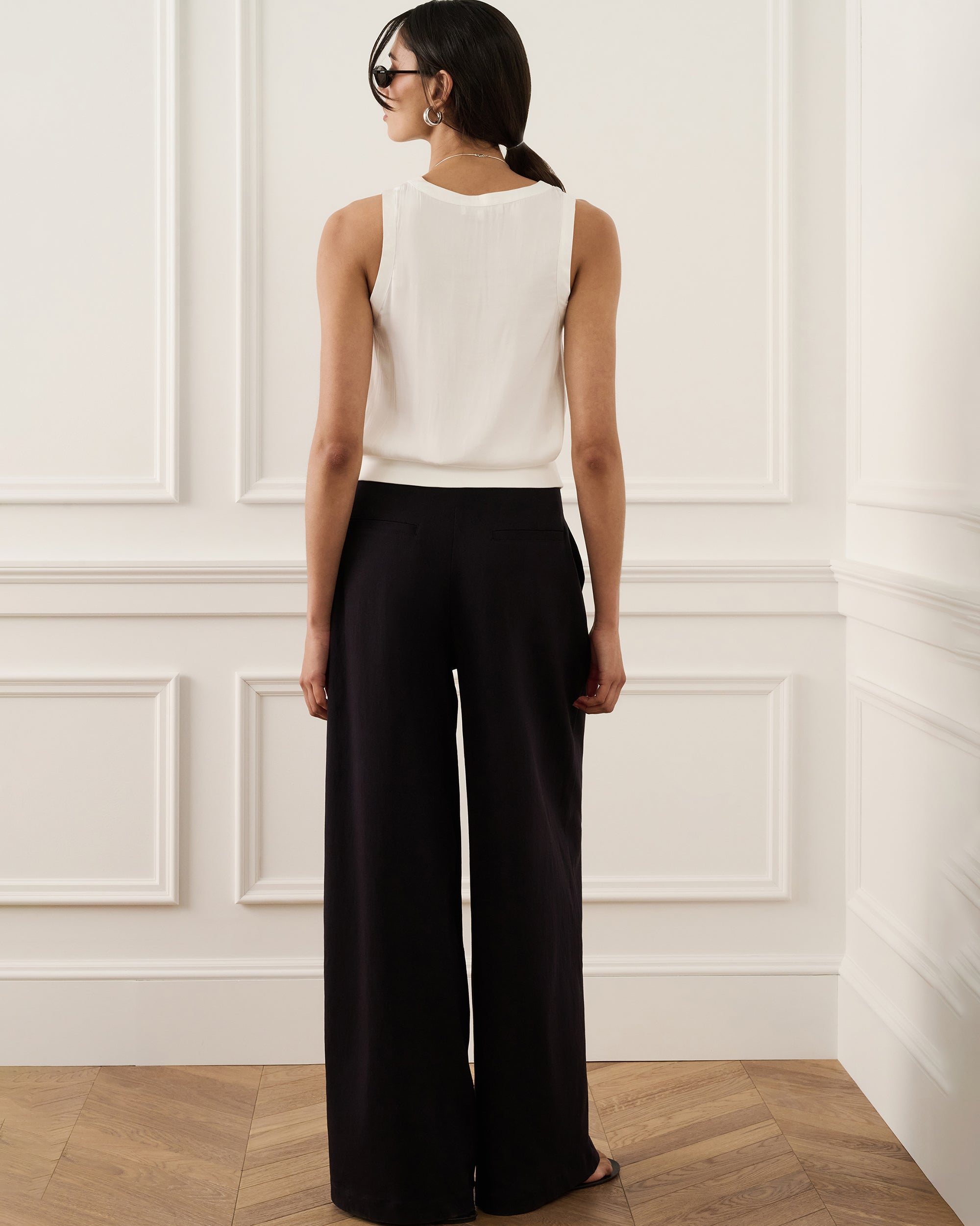 Fold-Over Waist Trouser – WeWoreWhat