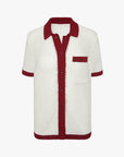 Off-White/Oxblood