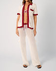 [Off-White/Oxblood] - Model