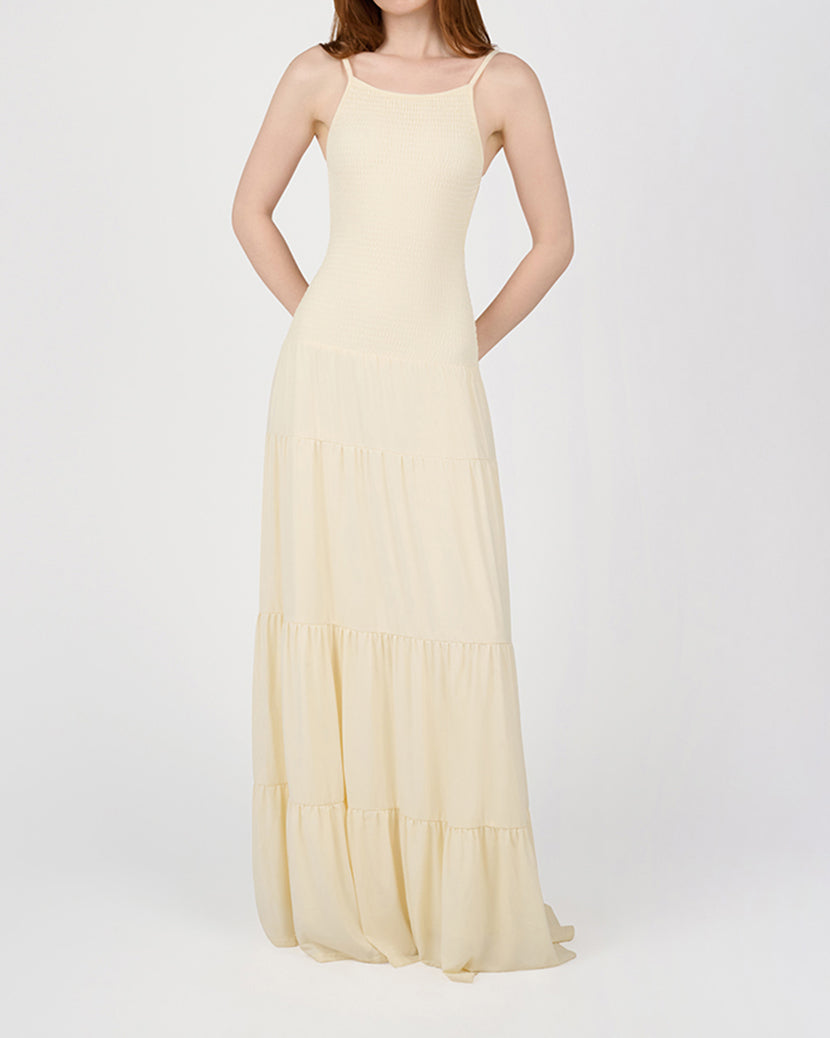 Smocked Drop Waist Maxi Dress WeWoreWhat Smocked Drop Waist Maxi Dress WeWoreWhat