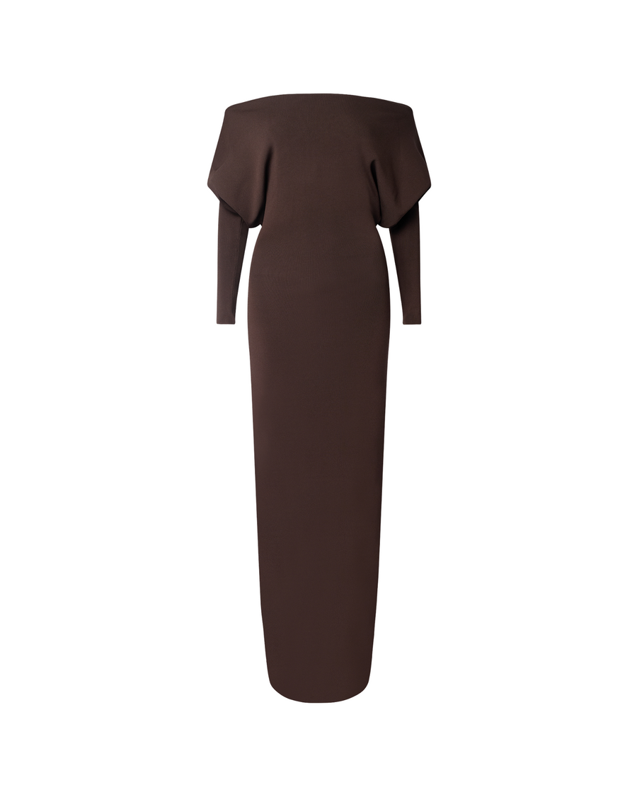 we wore what brown dress Off Shoulder Sweater – WeWoreWhat and special occasions