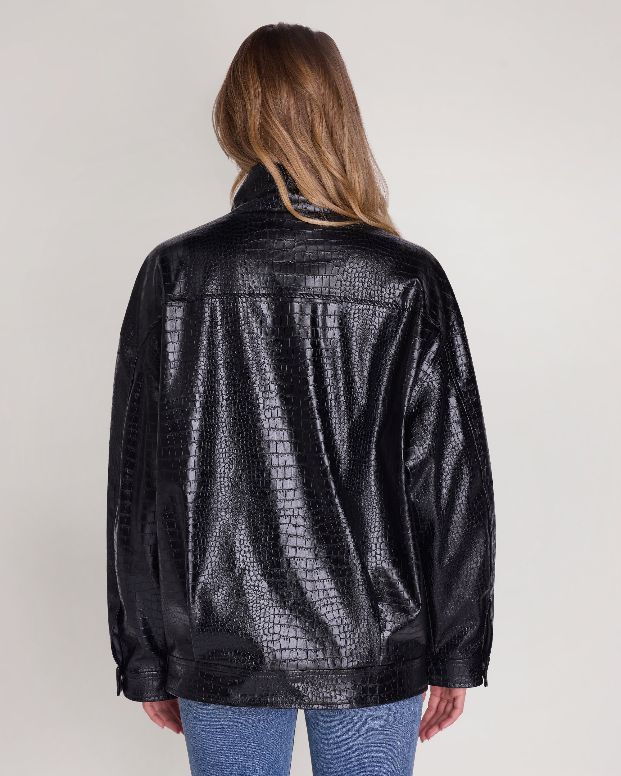 ジャケット・アウター 90s   jeans leather jacket 90s Leather Jacket – WeWoreWhat