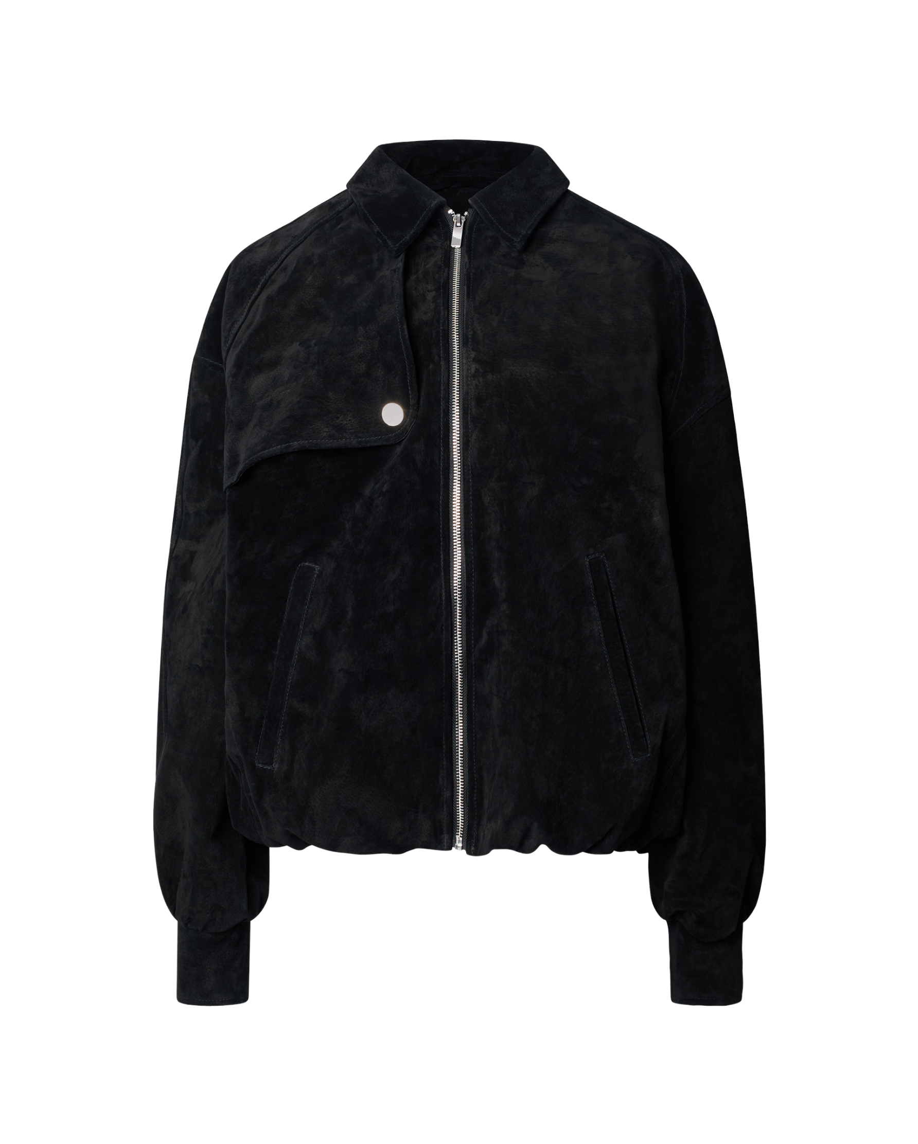 Leather Bomber Jacket