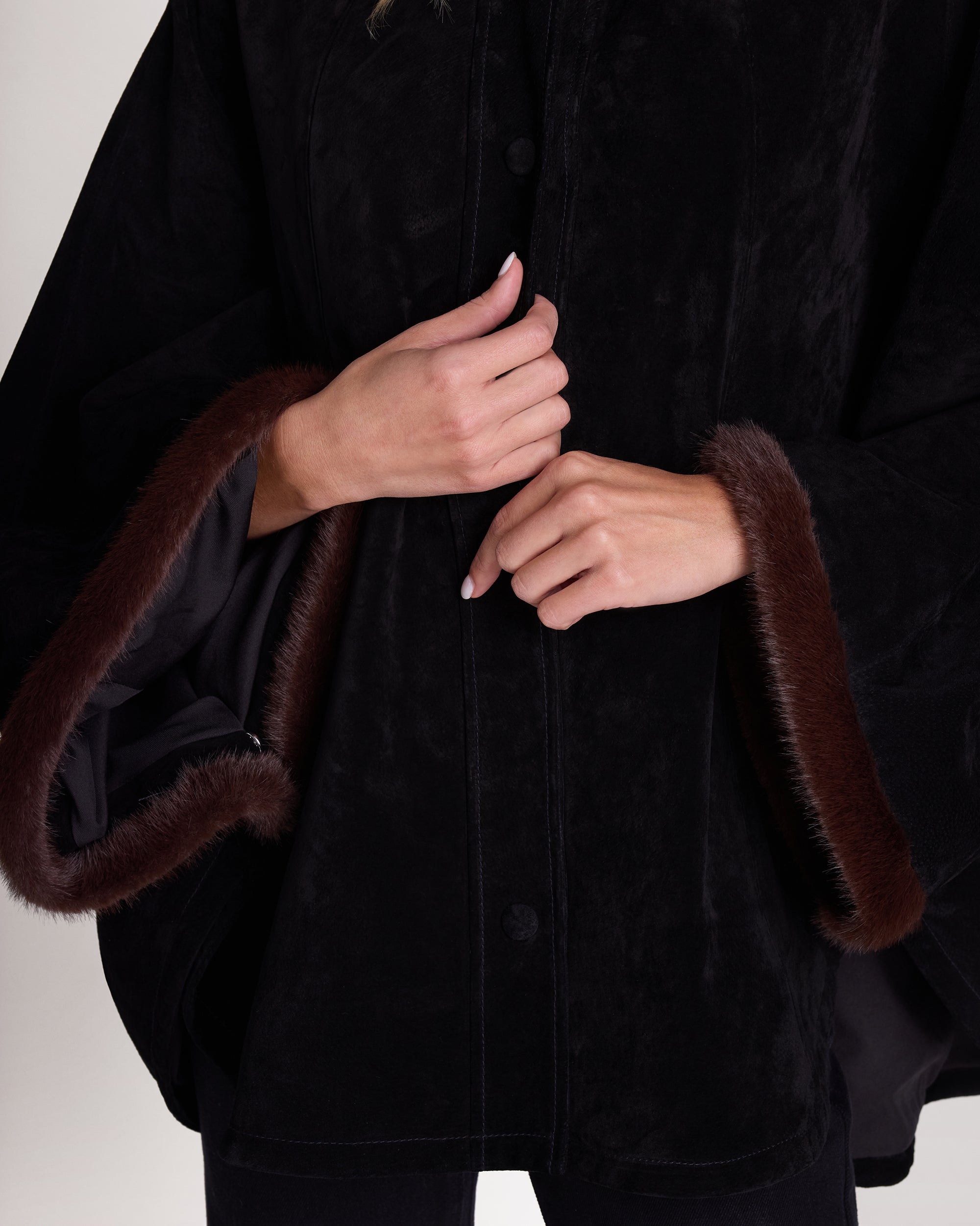 Leather Poncho – WeWoreWhat