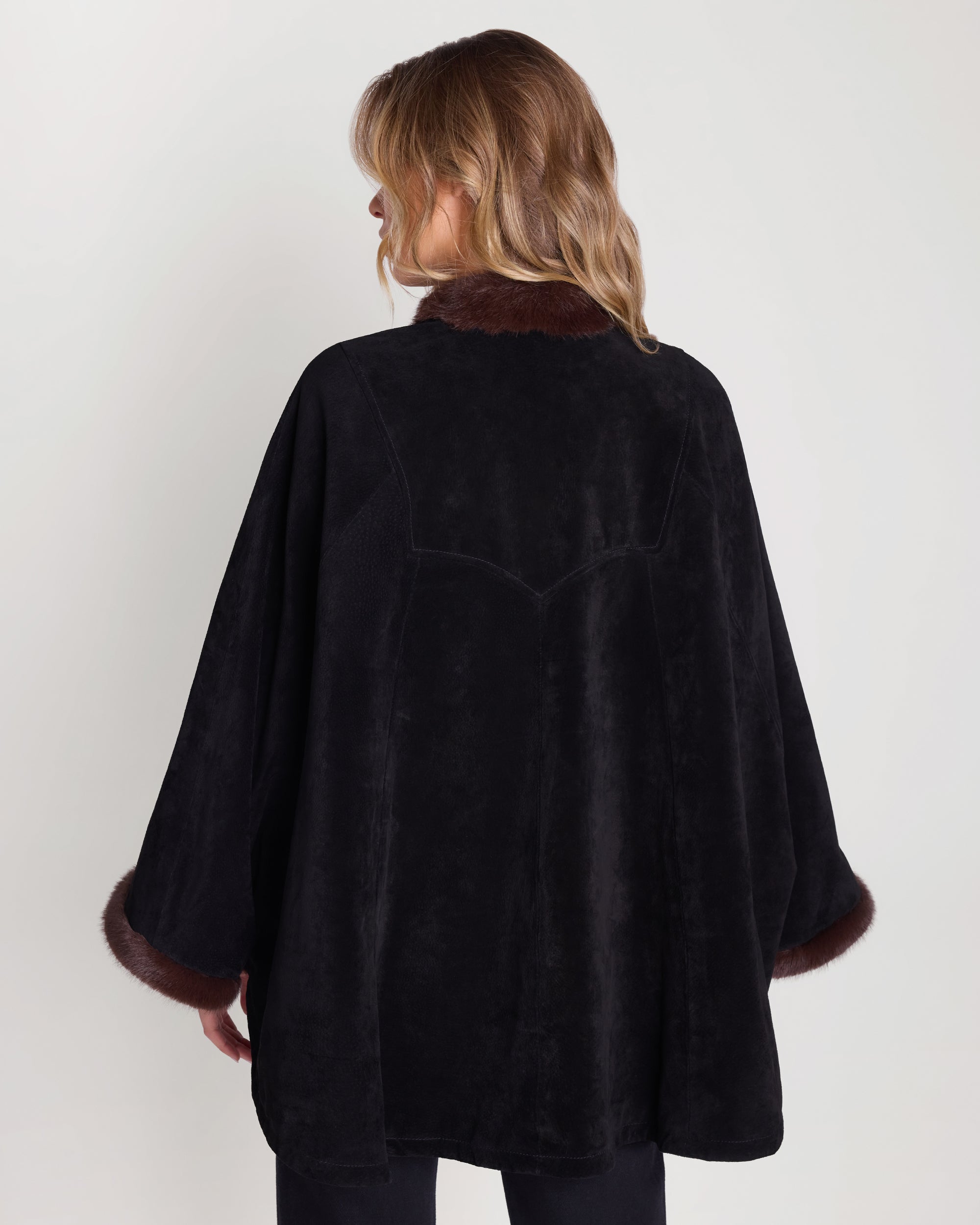 Leather Poncho – WeWoreWhat