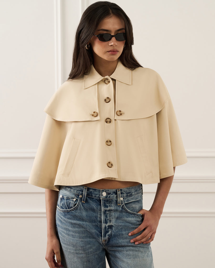 Cape Trench Jacket – WeWoreWhat