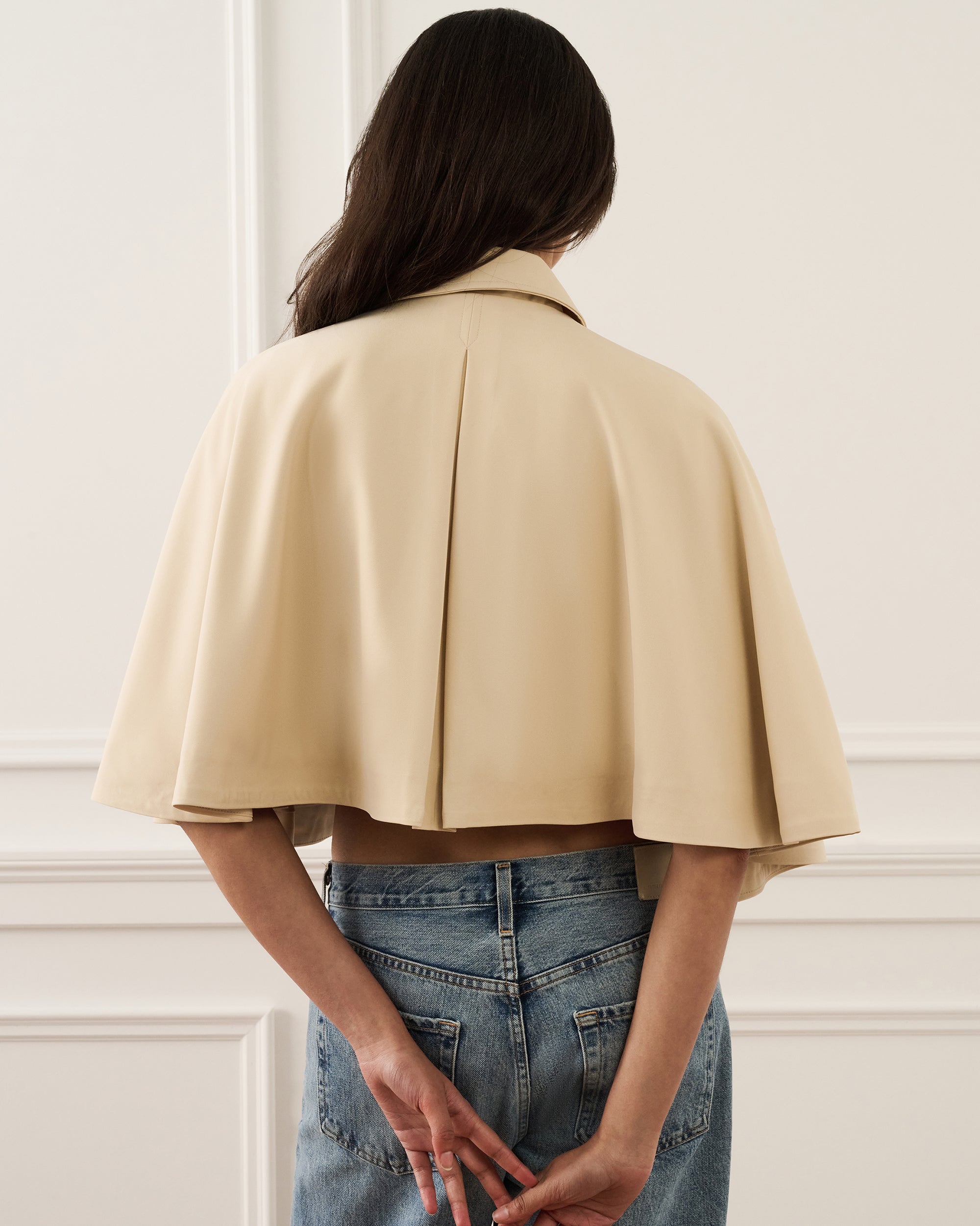 Cape Trench Jacket – WeWoreWhat