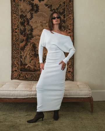 Off Shoulder Sweater Midi Dress WeWoreWhat Off Shoulder Sweater Midi Dress WeWoreWhat