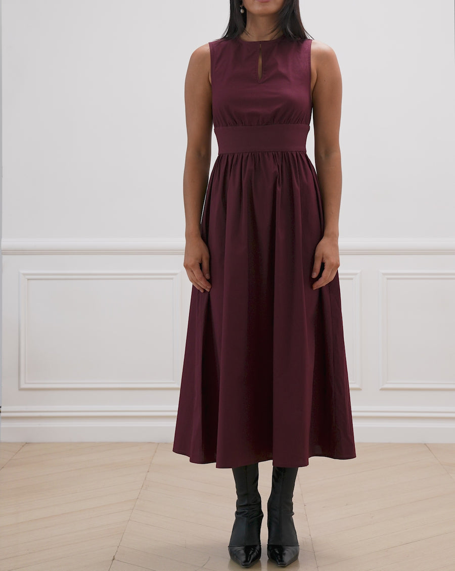 Keyhole Midi Dress