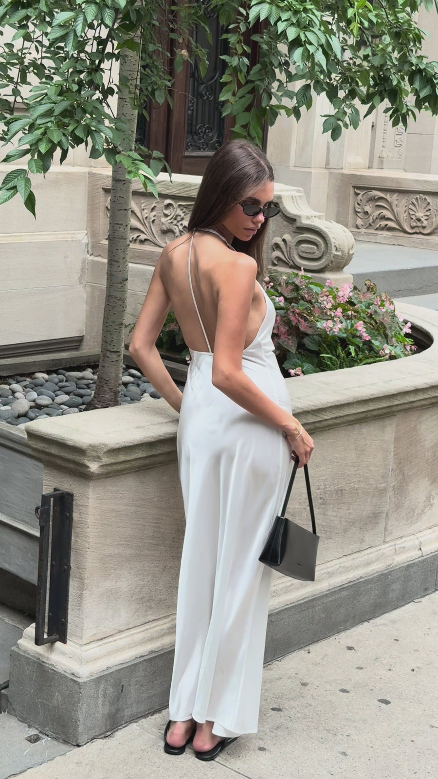 halter top backless dress WeWoreWhat Women's in White Size:Pre-order 6 The perfect color palette * Please note that 112623
