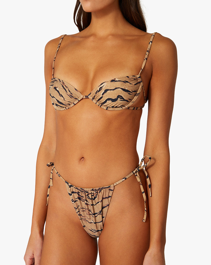 Tan Tiger Print
