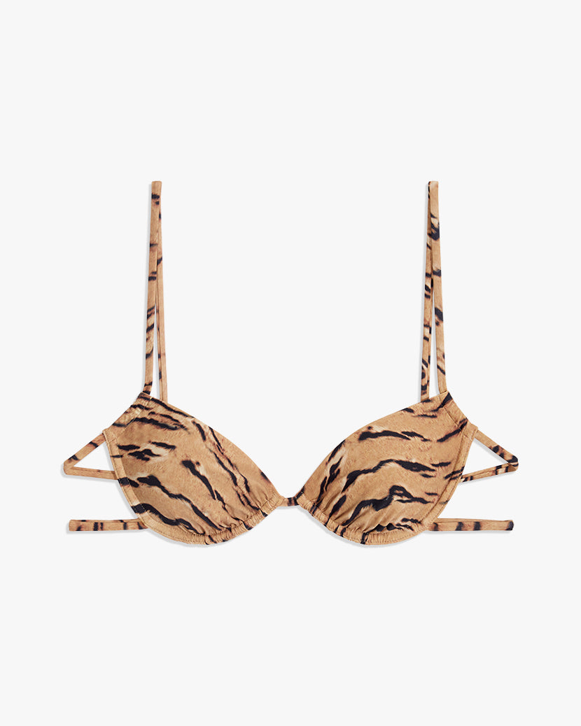 Tan Tiger Print