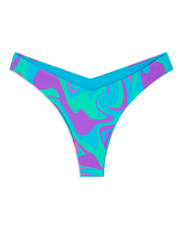 Delilah Paradise Marble Bikini Bottom