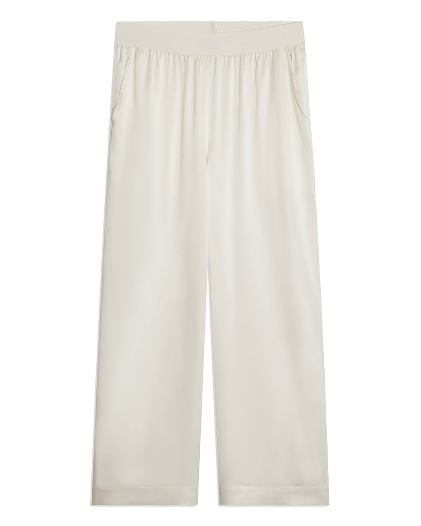 Silk Wide Leg Pant